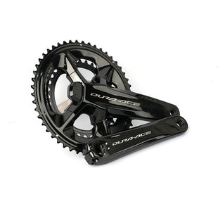 SHIMANO R9200P电子变速R8100P公路车2x12速功率计曲柄牙盘9100P