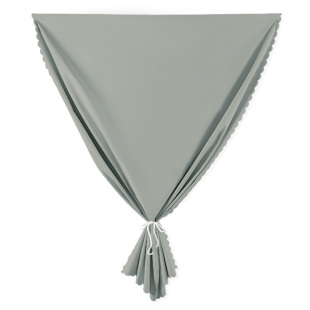 窗户遮光帘免打孔防晒隔热办公出租屋窗帘2026新款简易自粘魔术贴