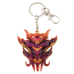 二明泰坦巨猿魂骨挂件唐三智慧头骨钥匙扣外附魂骨八蛛矛合金模型