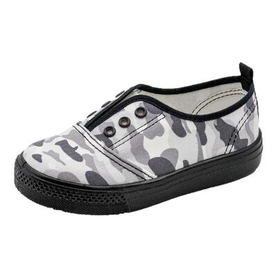 asahi朝日童鞋儿童一脚蹬迷彩款