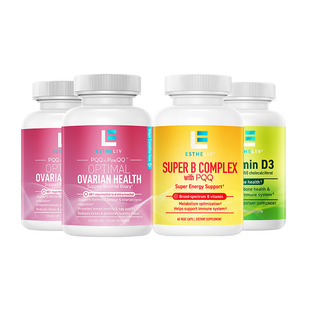 【自营】Estheliv研生之力卵巢PQQVD3骨骼组合ova巢天娇PQQ复合VB