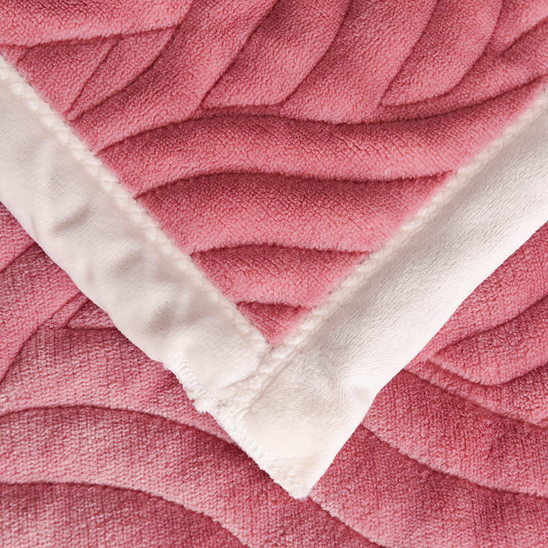 简约珊瑚绒法兰绒毛毯毯子被子床单双人加厚保暖绒宿舍学生冬季季