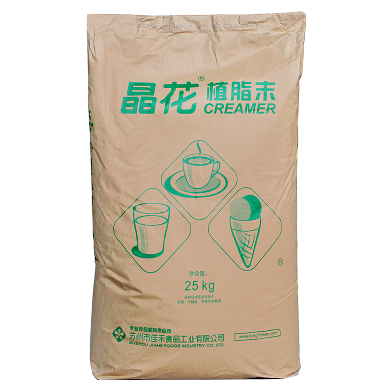 晶花植脂末T90奶茶店专用奶茶粉25kg商用大包装奶茶伴侣奶精粉