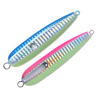 舟山海钓jig胡须佬鱿鱼头鲈鱼鳕鱼远投慢摇夜光炎月铁板路亚假饵