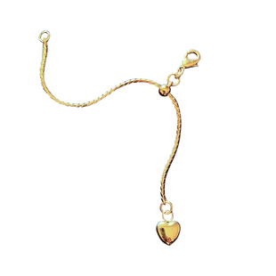 镀925银项链加长粗延长链镀18k金玫瑰金手链调节扣黄金脚链万能链