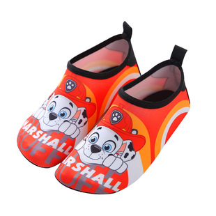 汪汪队儿童地板袜鞋宝宝防滑软底春秋婴儿男女袜套早教室内袜子鞋