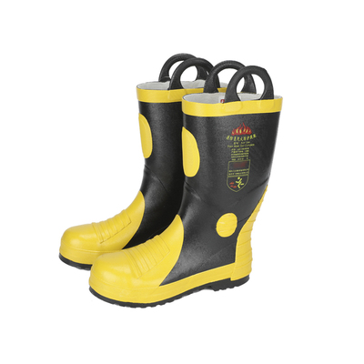 消防靴3c认证战斗钢板耐高温