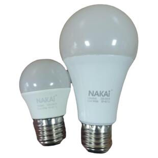 NAKAI亚明外贸出口灯泡E27螺口7w12w中性光4500K球泡无频闪