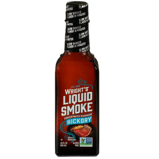 美国烧烤烟熏汁烟水山核桃木烟熏液Wrights Hickory Liquid Smoke