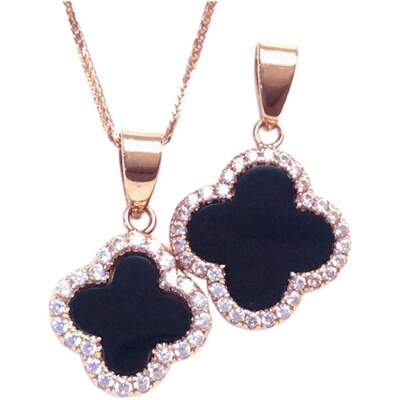 四叶草吊坠经典款幸运草