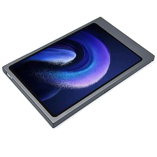 平板壁挂支架适用于小米Pad6/6Pro 11寸上墙充电 推拉带盖金属架