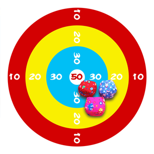 丢沙包掷准投掷盘户外拓展训练亲子游戏趣味运动会团建活动道具