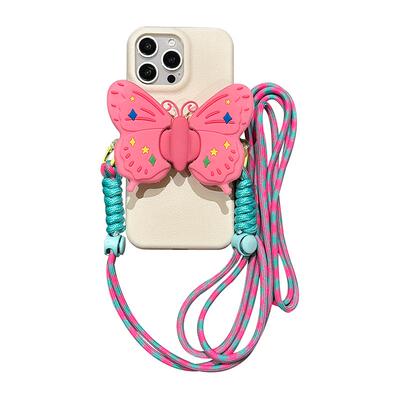 lizardhill 赵露思同款适用苹果16手机壳新款斜挎背带iphone15promax女生14小众高级感13pro超好看11背夹挂绳