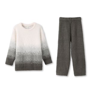 安之伴2025秋冬新品情侣睡衣加厚珊瑚绒休闲保暖半边绒男女家居服