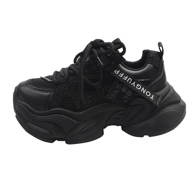 显脚小老爹鞋女春秋季欧货运动鞋