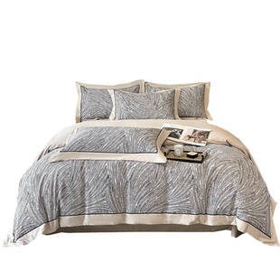 高端180支全棉磨毛加厚四件套100%纯棉亲肤床单被套床笠床上用品