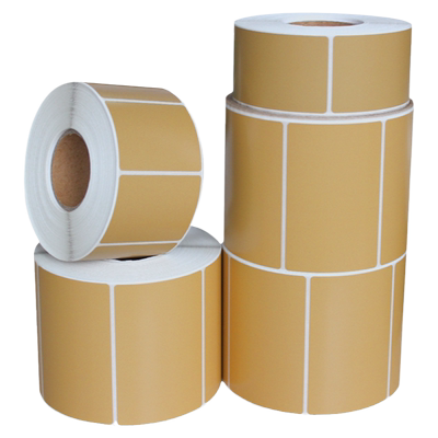 接近牛皮纸箱色，打印清晰粘性强