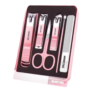 指甲刀套装全套家用指甲刀防飞溅指甲钳修脚神器斜口指甲剪刀