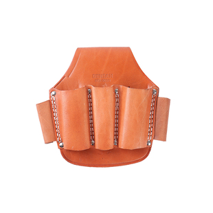 电工一联钳套纯头层牛皮腰带加厚多功能工具包腰包五连套耐磨加固