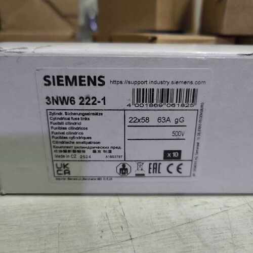 3NW6222-1西门子熔断器熔体全新原装正品