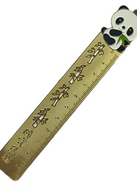 熊猫尺子书签送老外出国礼物