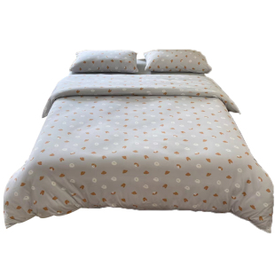 卡通A类天竺棉被套单件 婴儿宝宝全棉被罩单人纯棉被芯套200x230