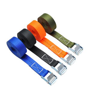 25mm不锈钢锌合金压扣尼龙涤纶织带货物捆绑带拉紧器固定卡板拉紧