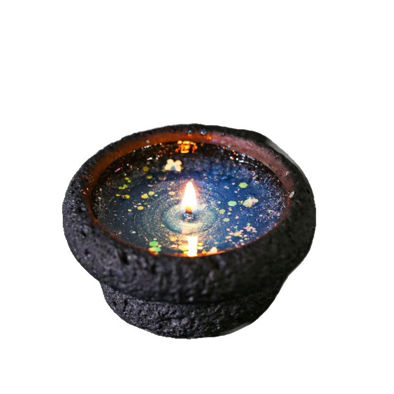 永夜星空香薰蜡烛治愈系闪星装饰