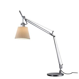 点光意大利Artemide Tolomeo Basculante台灯 护眼卧室山羊皮中古