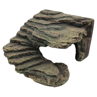 爬坡乌龟晒台背躲避屋饲养爬台缸造景龟台陆台龟岛爬宠虫三脚爬梯