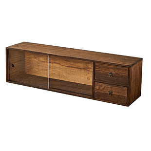 实木茶杯架收纳柜博古架茶叶茶具展示架木柜桌面茶柜紫砂壶摆放架