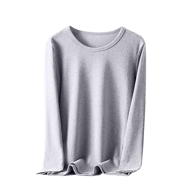 雅鹿男士保暖内衣加绒加厚打底衫