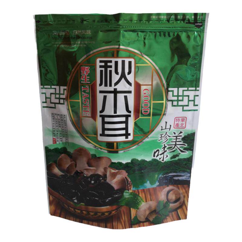 山珍东北特产塑料自封秋木耳