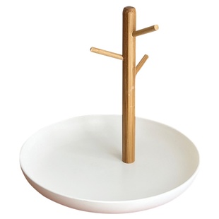 北欧简约玄关收纳盘桌面钥匙首饰挂架置物托盘客厅茶几杂物收纳盒