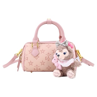 CallmeKitten今年流行可爱粉色压花波士顿手拎包包小众轻奢枕头包