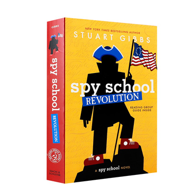 原版进口间谍学校#8 Spy School Revolution间谍学校革命 8-12岁儿童中小学生特工主题英语章节桥梁书 青少年英语课外阅读读物