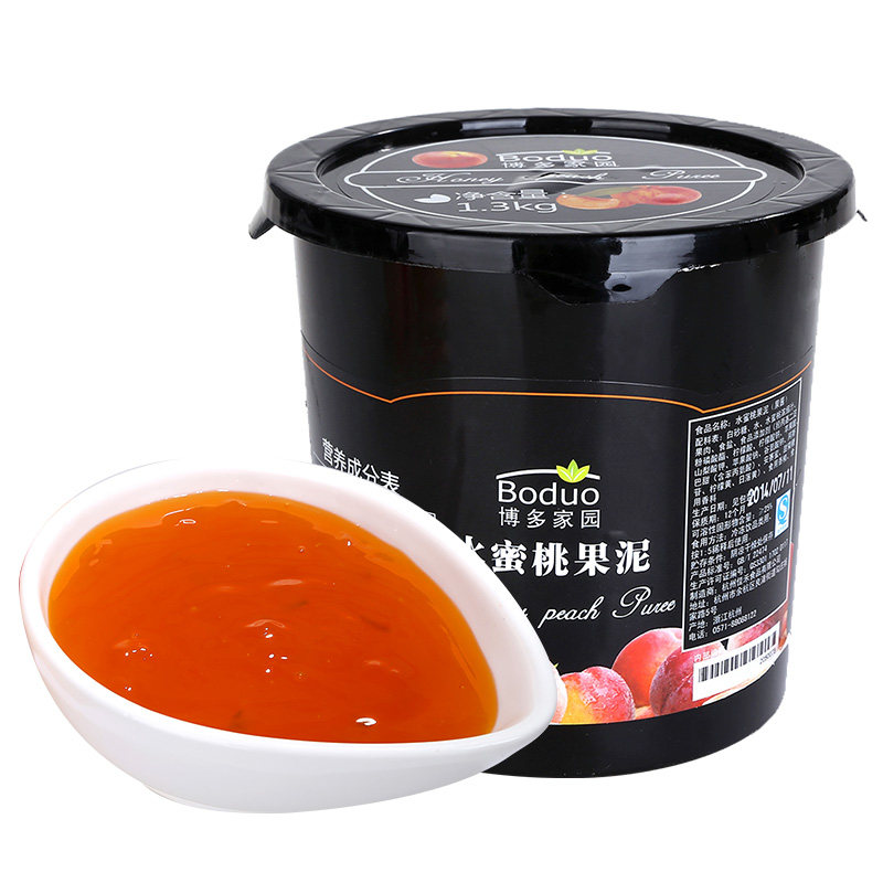 博多家园果酱专用原料水蜜桃果泥