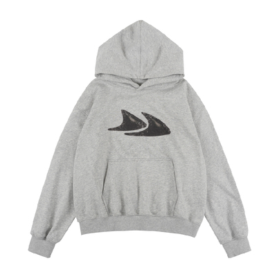 CONTRAFIEND裂纹气球大LOGO印花连帽卫衣 简约休闲亲肤上衣外套