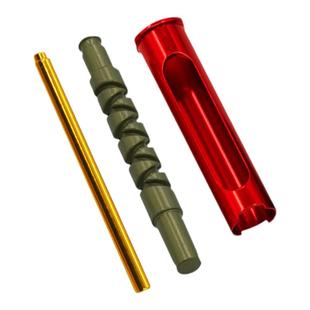 阿布P4水滴轮挡线杆麻花棒套管p5出线口固定杆max4sx拉杆改装配件