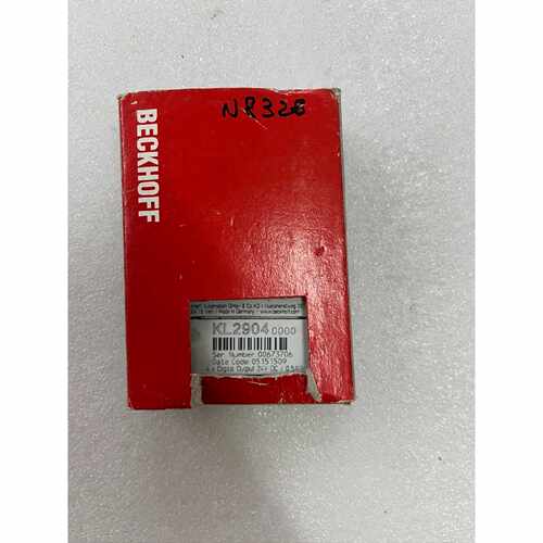 BECKHOFF倍福KL2904模块，4路数字输出，24V