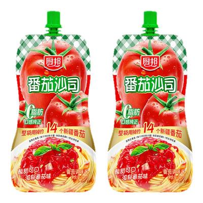 厨邦番茄酱沙司挤挤装320g