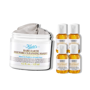 KIEHL'S科颜氏官方旗舰店顺丰速递科颜氏白泥清洁面膜涂抹泥膜去黑头收毛孔控油护肤品