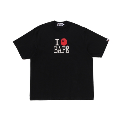 BAPELOVE图案印花短袖T恤