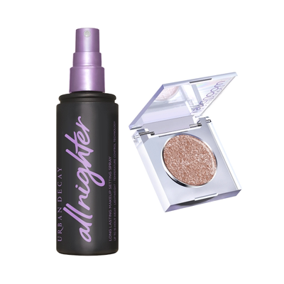 ud牛郎单色眼影定妆喷雾彩妆套组