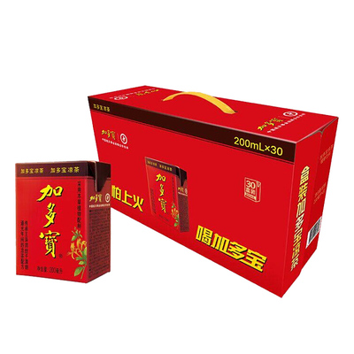 加多宝mini凉茶200ml/盒草本植物清凉夏季饮纸盒装怕上火喝加多宝