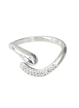 银蛇轻奢高级感饰品925银戒指女