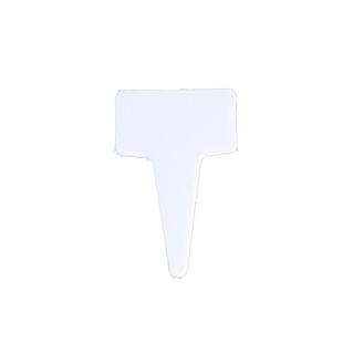 送记号笔 多肉透明标签插牌白色T型园艺种植物播种塑料防水标记牌