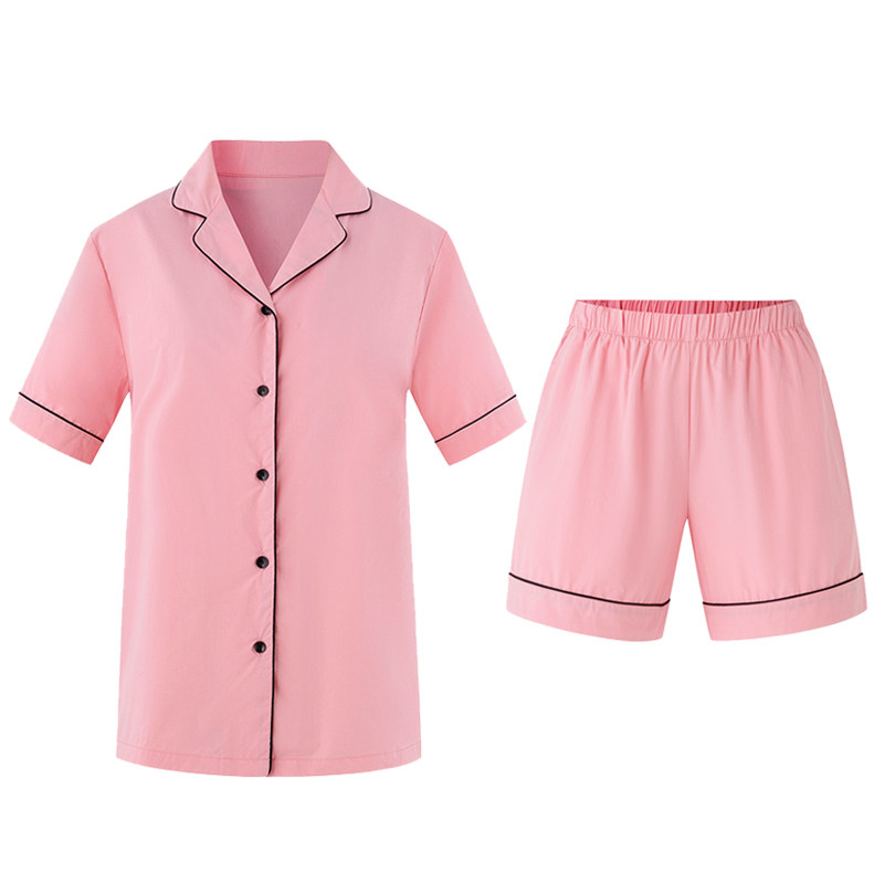弗利少女纯棉短袖家居服套装
