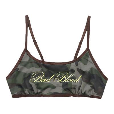 韩国badblood美式复古泳衣套装