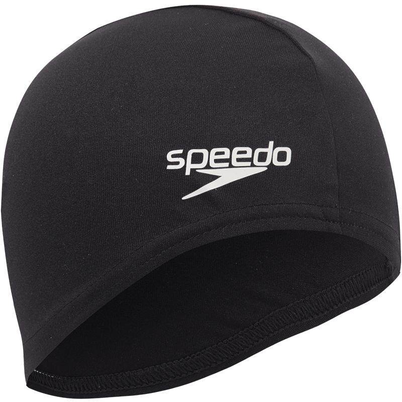 Speedo/速比涛 男女款通用布帽训练不勒头贴合护发纯色长发泳帽